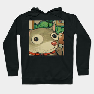 Cute mindless squirrel Hoodie